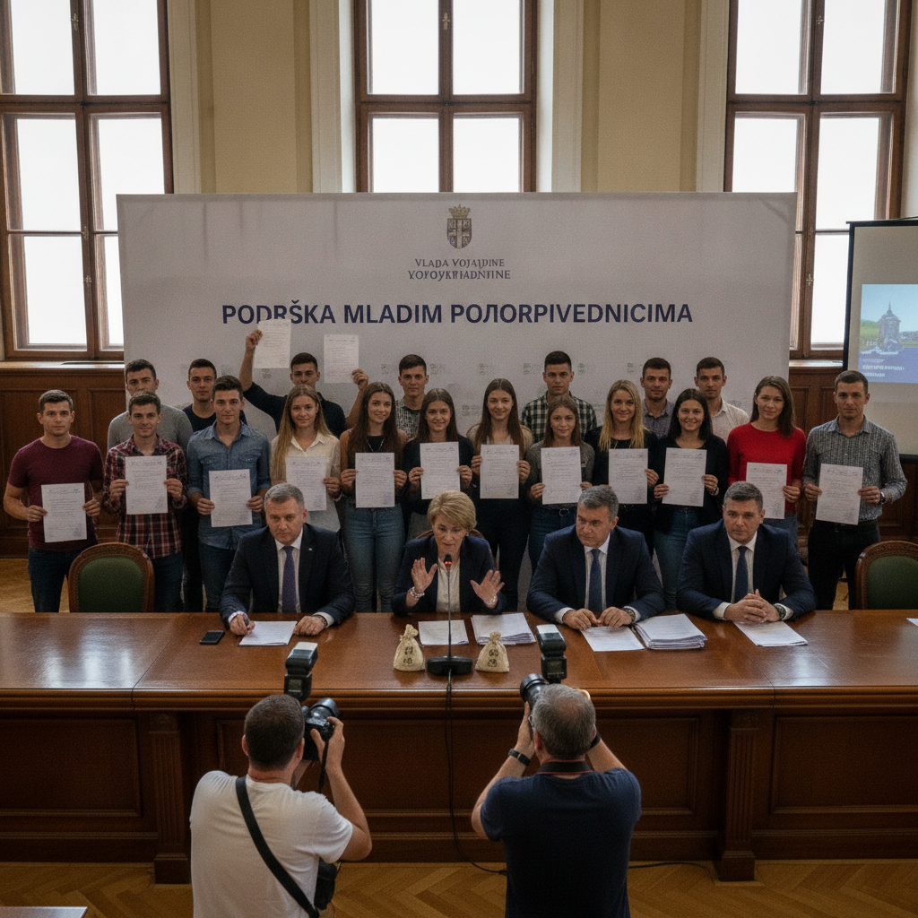 Sto petnaest ugovora i dvesta miliona dinara: Pokrajina kocku ne baca, ali mladima daje šansu