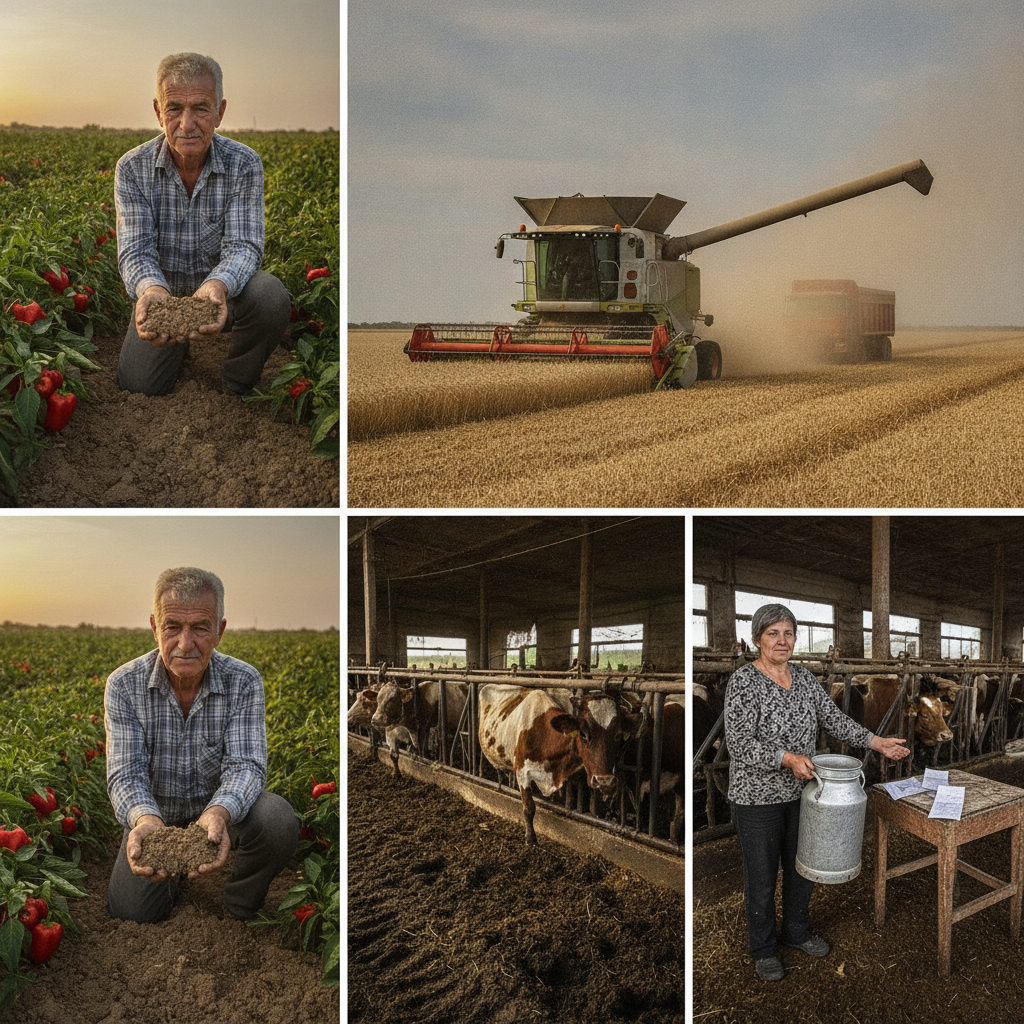 Paprika, kombajn i mleko: Tri priče koje slikaju stanje srpske poljoprivrede