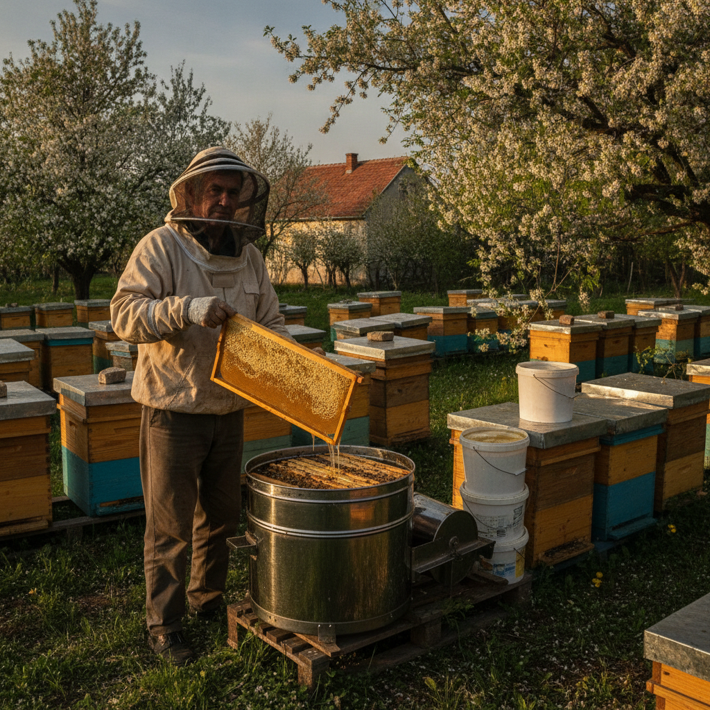 Bagremova godina u Šumadiji: Dvadeset kilograma po košnici, ali otkupne cene padaju ispod četiri evra