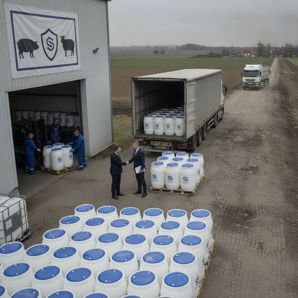 Sigma Crvenka i Ministarstvo udružili snage: 250.000 litara dezinfekcionog sredstva protiv afričke kuge svinja i boginja ovaca