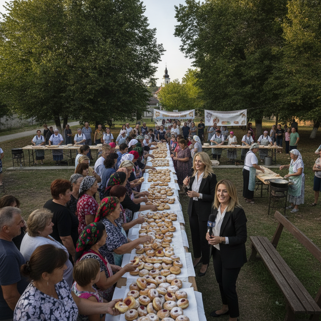 Kad miris krofni preplavi Iđoš, tradicija diše punim plućima