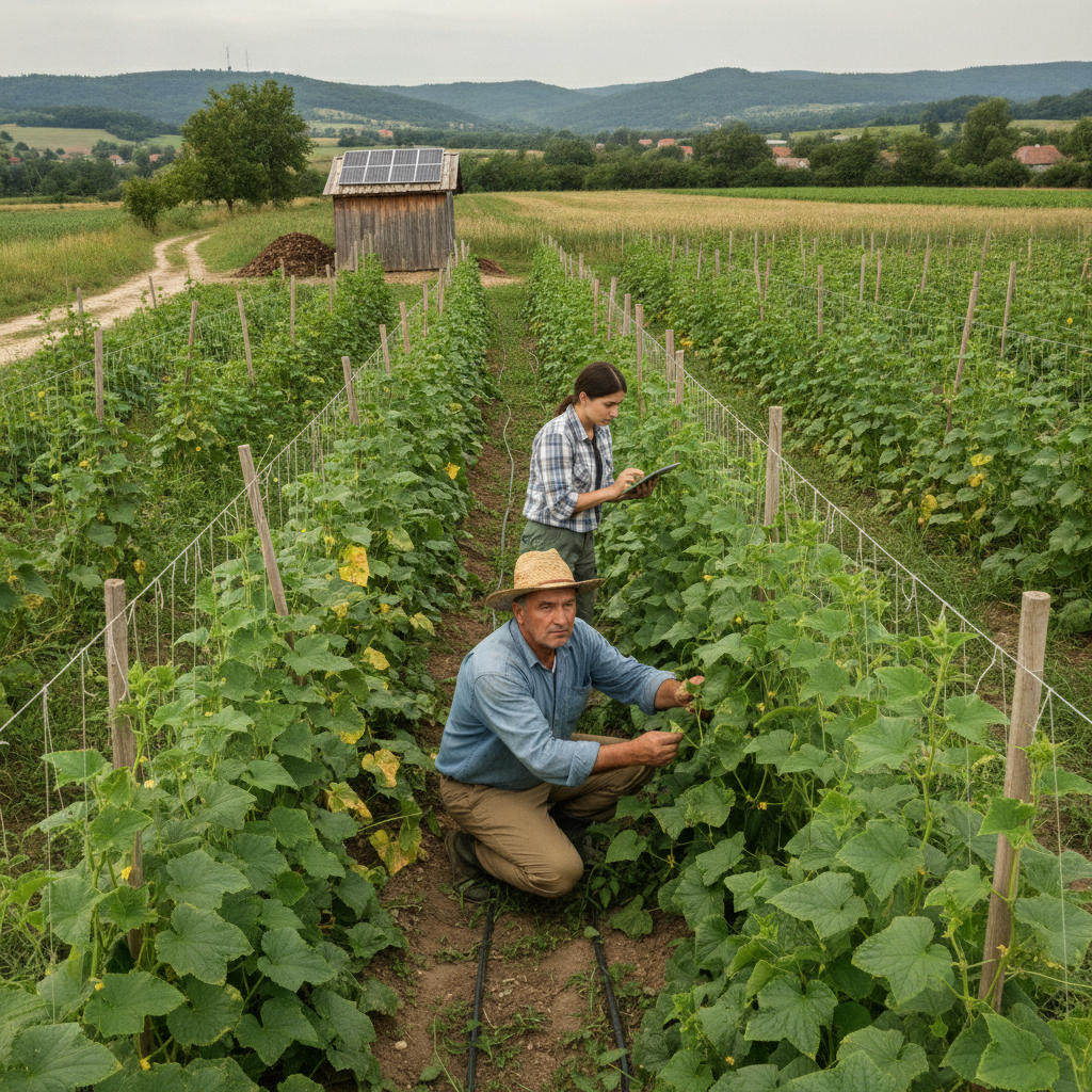 Organska proizvodnja krastavca zahteva disciplinu i preciznu agronomsku pripremu