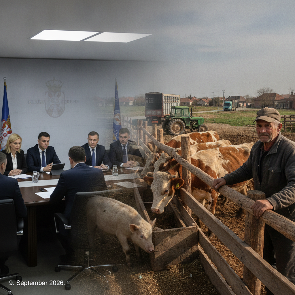Vlada Srbije formirala Operativni štab za odbranu stoke od najopasnijih zaraznih bolesti