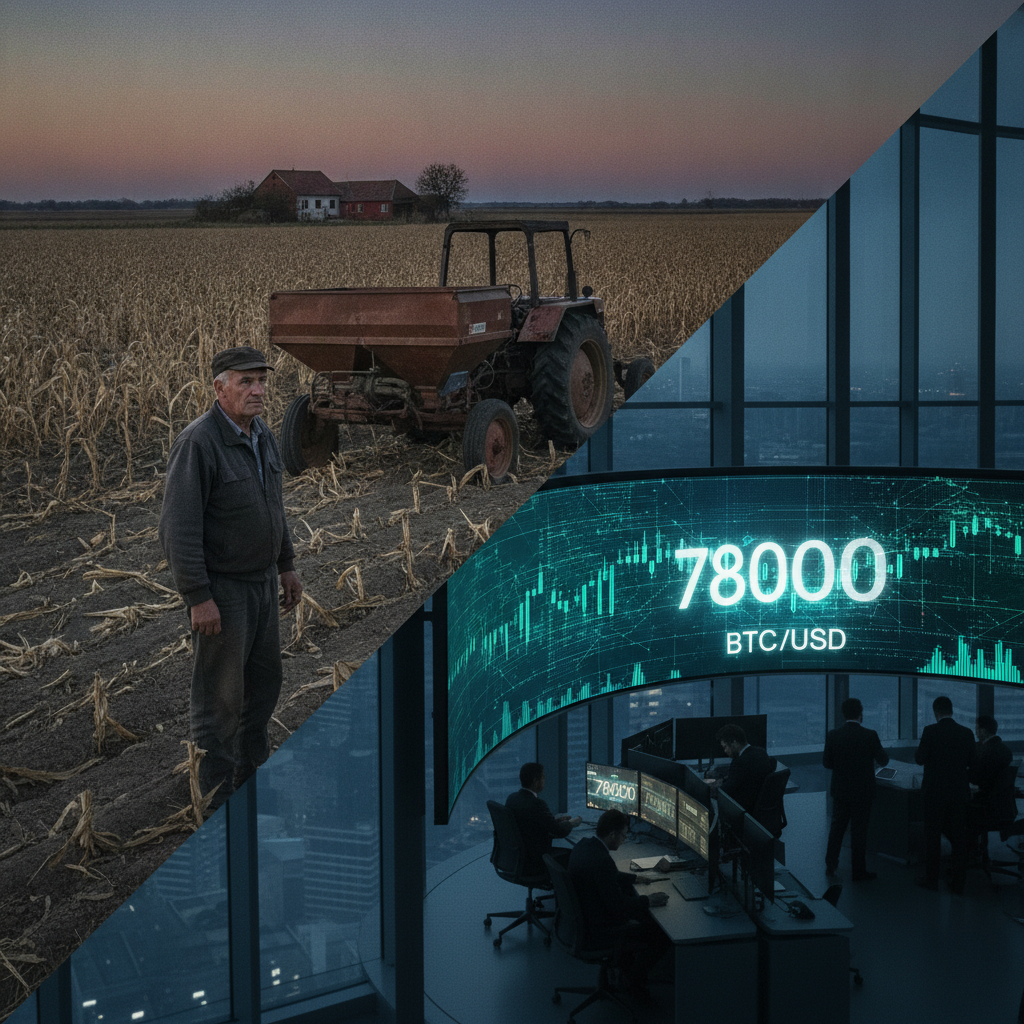 Velike banke ulaze u kripto igru dok Bitcoin miruje na 78.000 dolara