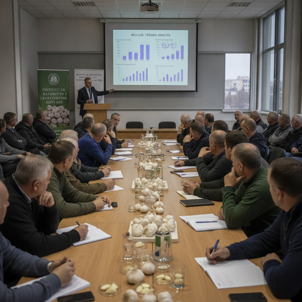 Novi Sad vodi bitku za domaći beli luk kroz stratešku edukaciju proizvođača