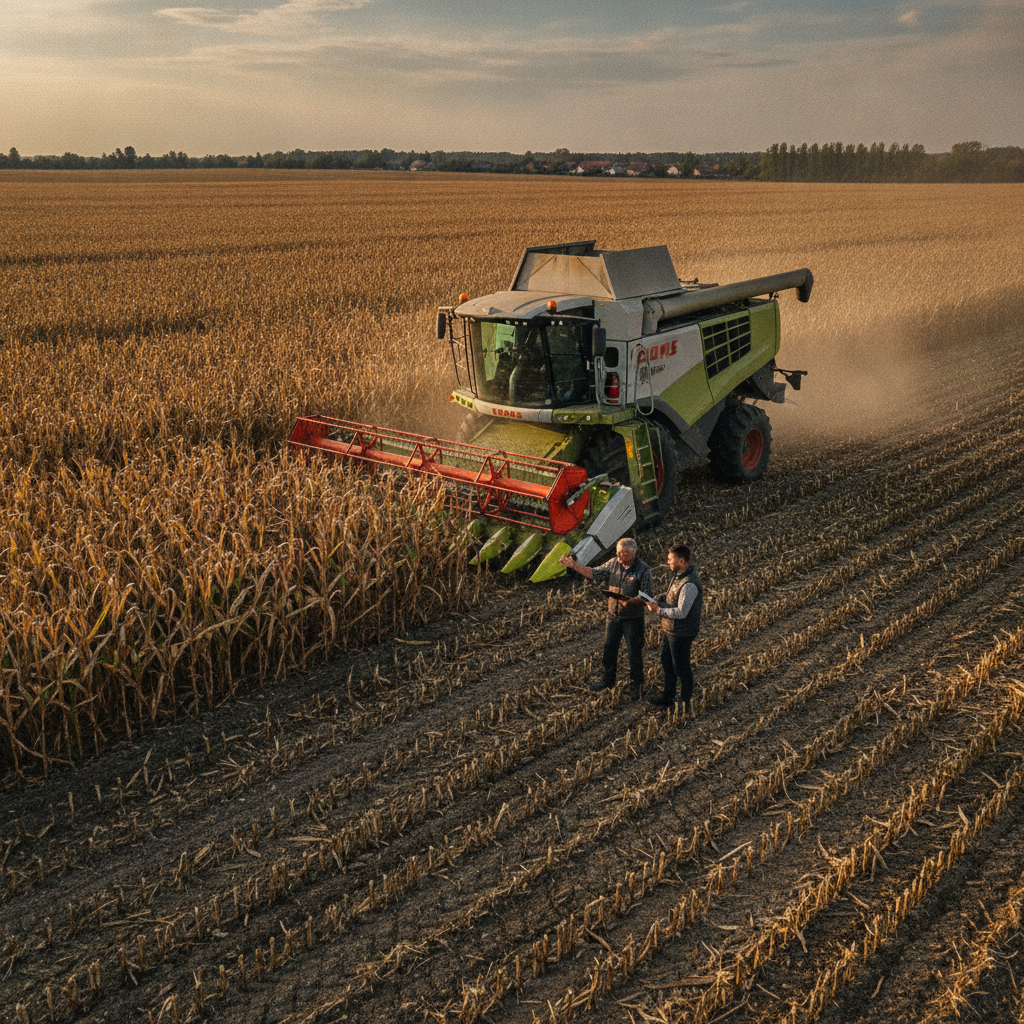 Test u polju: Erik Tibor i CLAAS TRION 720 menjaju pravila žetve u Bezdanu